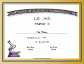 Lab Tech Academic