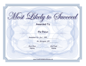 Most Likely To Succeed