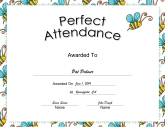 Perfect Attendance