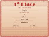 1st Place