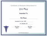 Pre-Med Academic