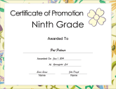 Ninth Grade Promotion