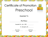 Preschool Promotion