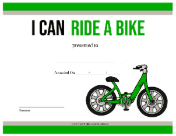 Ride A Bike Award