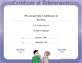 Sign Language
