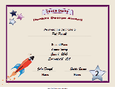 Space Derby Second Place