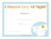 Stayed Dry All Night