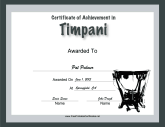 Timpani Instrumental Music