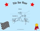 Tricycle Race Winner