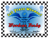 Woodcar Derby 1st Place