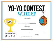 Yo Yo Contest 3A