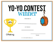 Yo Yo Contest 4A