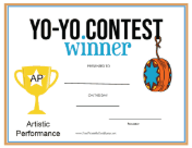 Yo Yo Contest AP