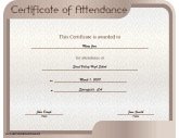 Attendance