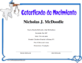Certificado de Nacimiento