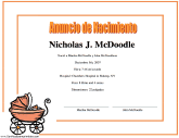 Anuncio de Nacimiento