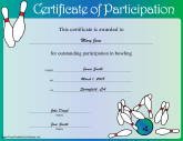 Certificates of Participation - Free Printable Certificates