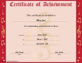 Choir Achievement