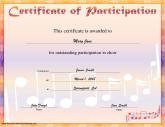 Choir Participation