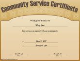 Community Service