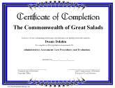 Completion