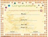 Congratulations