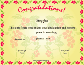 Congratulations