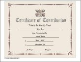 Contribution