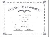 Contribution