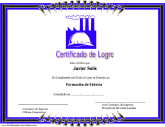 Certificado de Logro