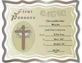 First Confession