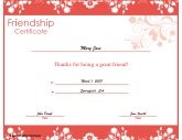 Friendship