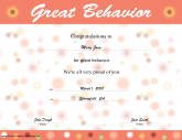Great Behavior