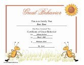 Great Behavior