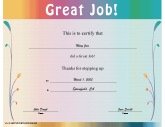 Great Job