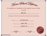 Home School Diploma