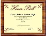 Honor Roll