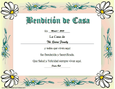 Benedición de Casa