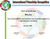 International Friendship Recognition