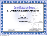 Certificado de Logro