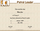 Patrol Leader