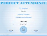 Perfect Attendance