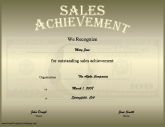Sales Achievement