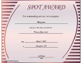 Spot Award