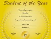 Student of the Year