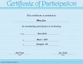 Swimming Participation