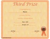 Third Prize