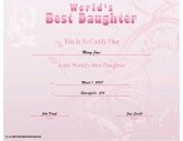 World's Best Daughter