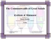 Achievement - Writing