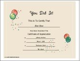 You Did It